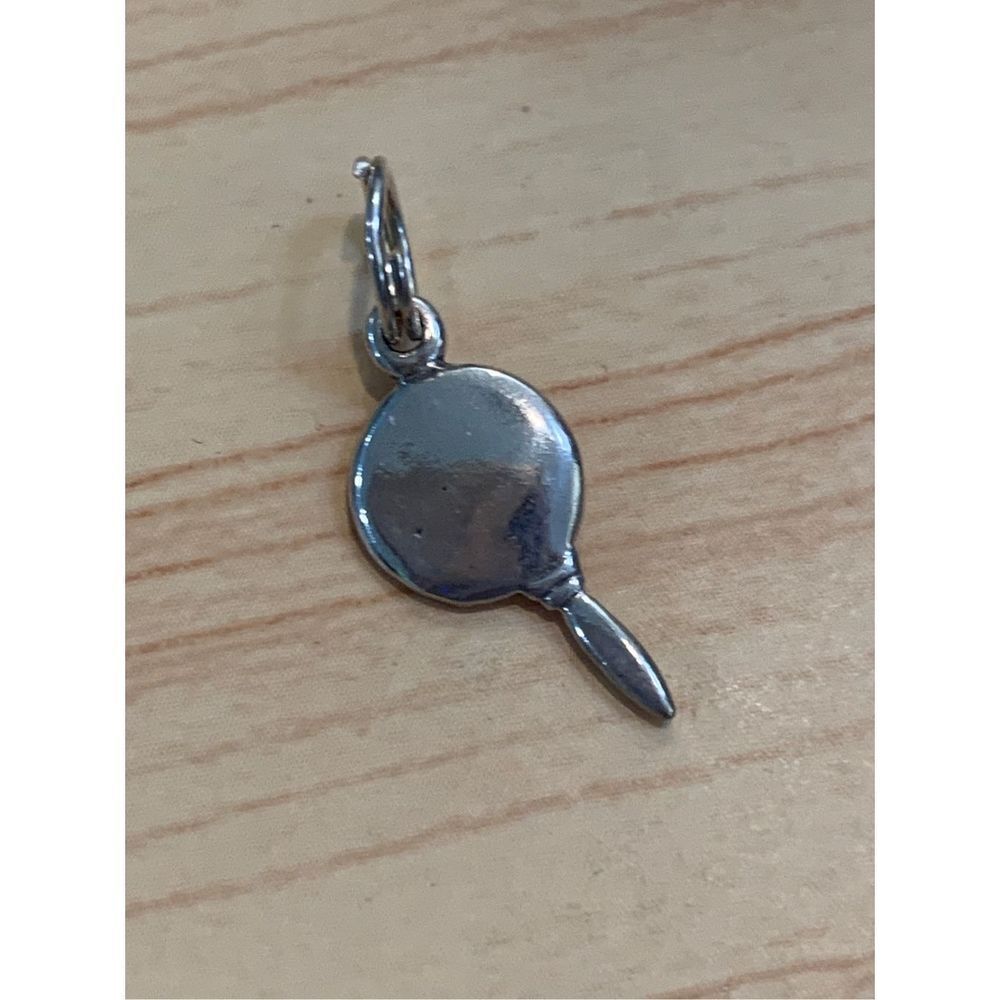 Mirror Sterling Silver Jewelry Charm #beauty #vanity